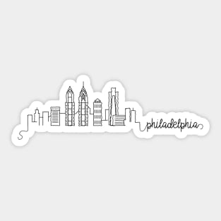 Philadelphia City Signature Sticker